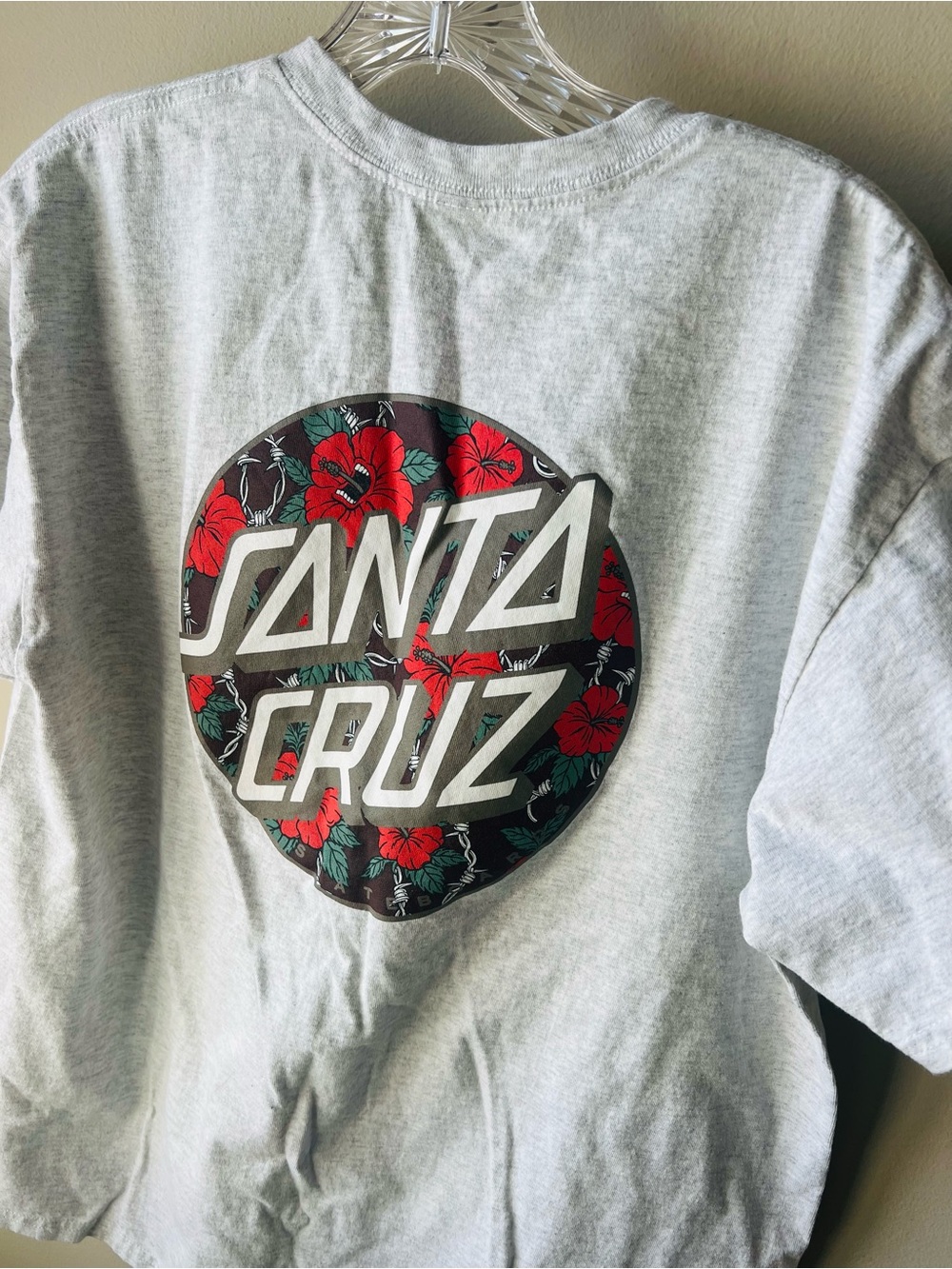 Santa Cruz Heather Gray Tee